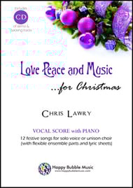 cover Love Peace and Music for Christmas Vocal Solo & Collections sheet music cover